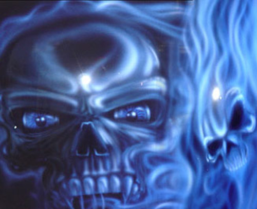 Product picture 2000+ Airbrush Stencils - Skulls, Tribal, Flames, Pinstripe 